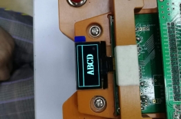 2.42 inch 128x64 OLED display test kit 